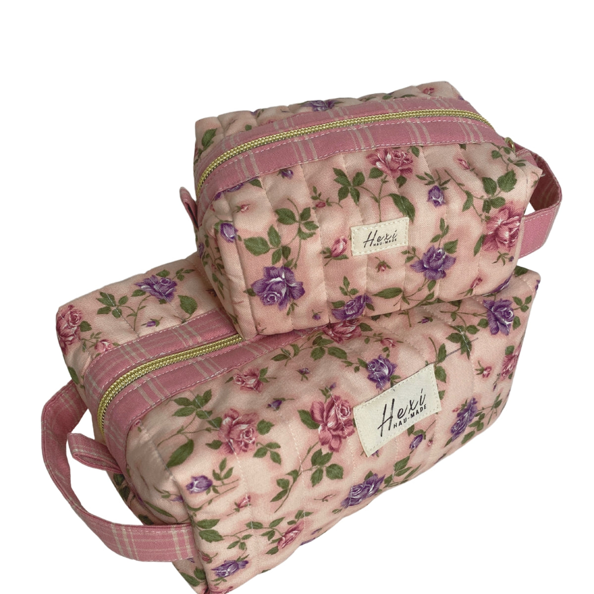 PInk rose Toiletry / Travel Pouches