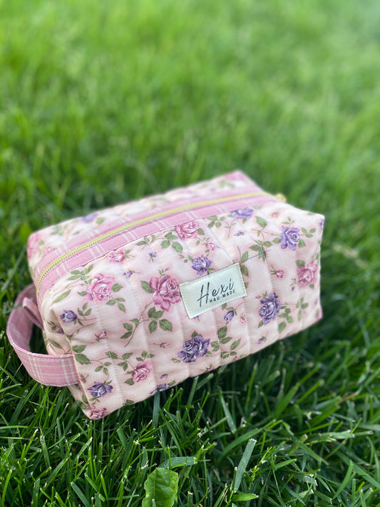 PInk rose Toiletry / Travel Pouches